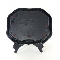 Chinese Export Lacquered Tray circa 1840 Restored - 3710853