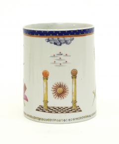 Chinese Export Masonic Mug c 1795 - 763516