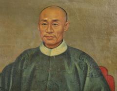 Chinese Export Painting Of A Hong Merchant - 2113473