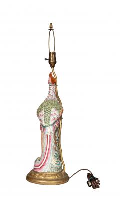 Chinese Export Porcelain Phoenix Table Lamp - 4611705