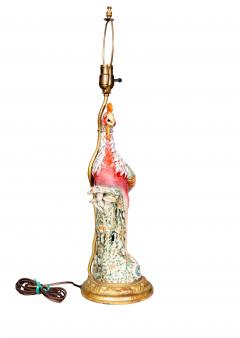 Chinese Export Porcelain Phoenix Table Lamp - 4611718