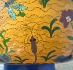 Chinese Export Qing Dynasty Qianlong Large Decorative Cloissone Enamel Bowl - 4116827