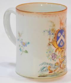 Chinese Export Rococo St James Armorial Tankard 18th Century - 2127862
