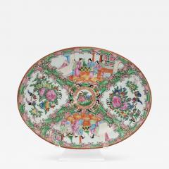 Chinese Export Rose Medallion Platter China circa 1880 - 3046103
