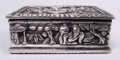 Chinese Export Silver Vinaigrette by Canton Retailer Cutshing - 4337186