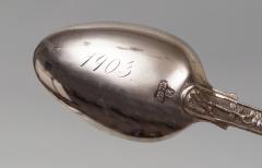 Chinese Export Souvenir Silver Spoon Hallmarked 1903 - 1689279