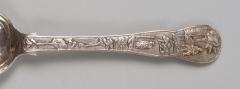 Chinese Export Souvenir Silver Spoon Hallmarked 1903 - 1689280