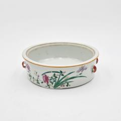 Chinese Famille Rose Porcelain Censer circa 1880 - 4578662