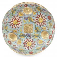 Chinese Floral Cloisonn Enamel and Ormolu Vase for Islamic Market - 3606531