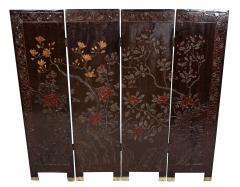 Chinese Four Fold Screen - 4479340