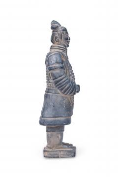 Chinese Gray Ceramic Figure Depicting a Dignitary - 4675123