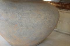 Chinese Han Dynasty Large Unglazed Belly Jar As Table Lamp - 2049994
