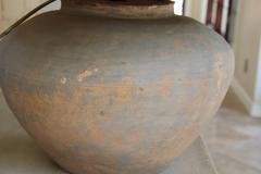 Chinese Han Dynasty Large Unglazed Belly Jar As Table Lamp - 2050003