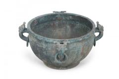 Chinese Han Dynasty Style Patinated Bronze Pot - 4626152