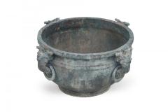 Chinese Han Dynasty Style Patinated Bronze Pot - 4626157