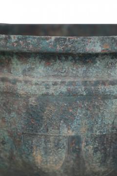 Chinese Han Dynasty Style Patinated Bronze Pot - 4626160