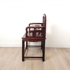 Chinese Hardwood Armchair circa 1880 - 2615013