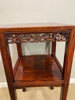 Chinese Hardwood Hungmu Tea Table Late 19th Century Early 20th Century - 2550389