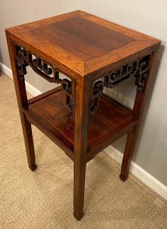 Chinese Hardwood Hungmu Tea Table Late 19th Century Early 20th Century - 2550293