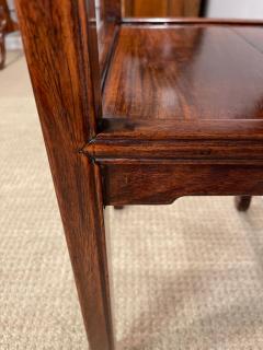 Chinese Hardwood Hungmu Tea Table Late 19th Century Early 20th Century - 2550410