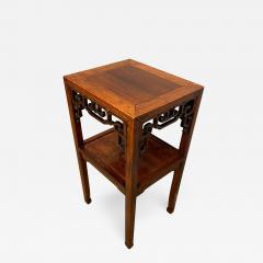Chinese Hardwood Hungmu Tea Table Late 19th Century Early 20th Century - 2552932