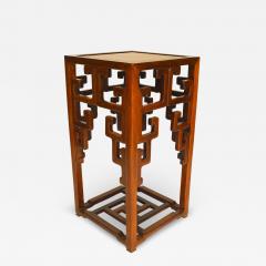 Chinese Hardwood Square Pedestal Stand - 4631175