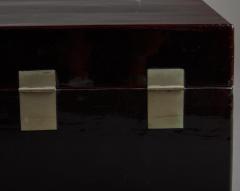 Chinese Leather Traveling Trunk - 4386404