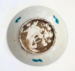 Chinese Ming Dynasty Swatow Polychrome Enamelled Shallow Bowl circa 1600 - 4115493