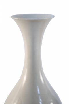 Chinese Off White and Tonal Patterned Porcelain Vase - 4665155