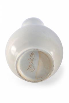 Chinese Off White and Tonal Patterned Porcelain Vase - 4665157