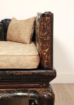 Chinese Opium Bed circa 1890 - 2730349