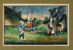 Chinese Painting on Pith Paper circa 1840 - 3354734