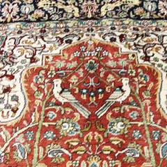 Chinese Persian Design Silk qum very fine Tree of life - 3971715