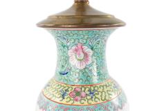Chinese Porcelain Bird Motif Table Lamp - 4670933