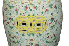 Chinese Porcelain Garden Barrel - 4145638