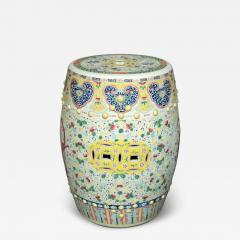 Chinese Porcelain Garden Barrel - 4218977