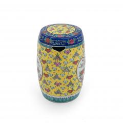 Chinese Porcelain Garden Floral Seat - 4660747