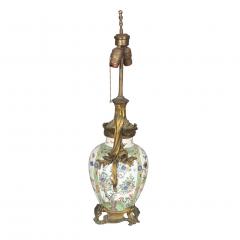 Chinese Porcelain Table Lamp with French Bronze Mounts - 3738902