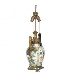 Chinese Porcelain Table Lamp with French Bronze Mounts - 3738905