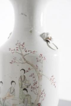 Chinese Porcelain Vase of Ladies in the Garden - 3677926