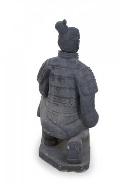Chinese Qin Dynasty Style Life Size Kneeling Terracotta Soldier Statue - 4408725