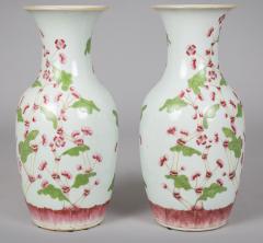 Chinese Qing Dynasty Tall Vases in Bamboo Pattern a Pair - 3715983