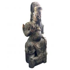 Chinese Qing Dynasty Wood Sculpture - 3078464