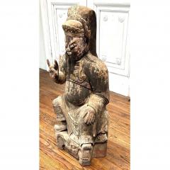 Chinese Qing Dynasty Wood Sculpture - 3078470