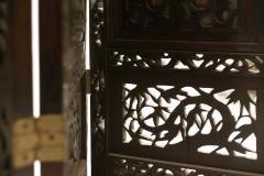 Chinese Rosewood 4 Fold Screen - 1379834