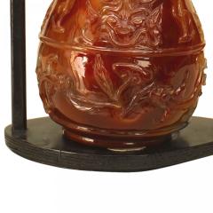 Chinese Rust Agate Vessel - 4520510