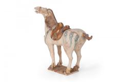 Chinese Sancai Glazed Tang Dynasty Style Terra Cotta Horse Tomb Figure - 4408807