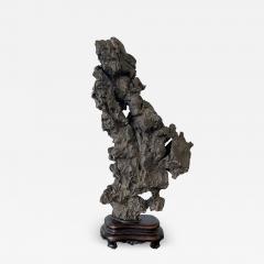 Chinese Scholar Rock Ying Stone on Display Stand - 2202046