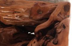 Chinese Sculptural Three Tiered Root Wood Table - 3175599