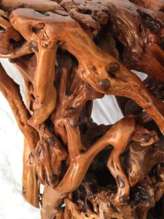 Chinese Sculptural Three Tiered Root Wood Table - 3175600